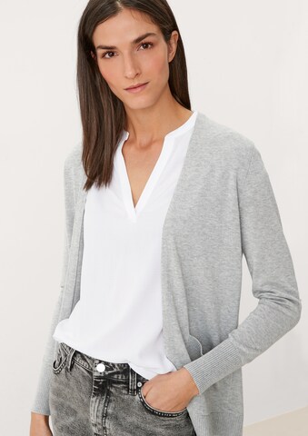 s.Oliver Knit Cardigan in Grey