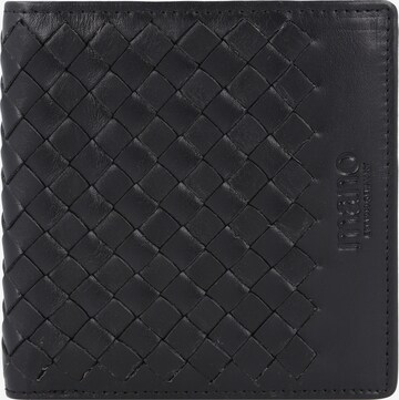 mano Wallet in Black: front