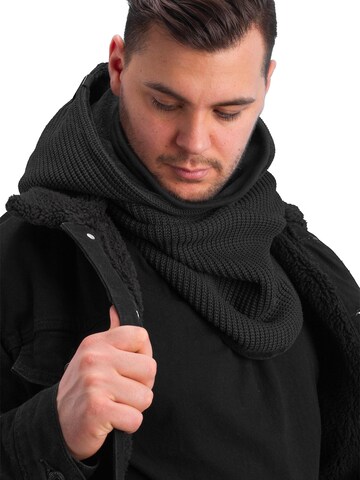 Manufaktur13 Scarf 'Hooded Loop' in Black