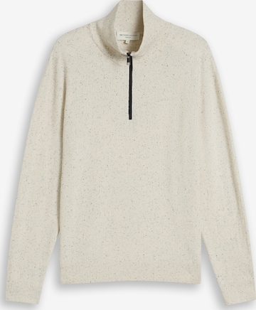 TOM TAILOR DENIM Pullover in Weiß: Vorderseite