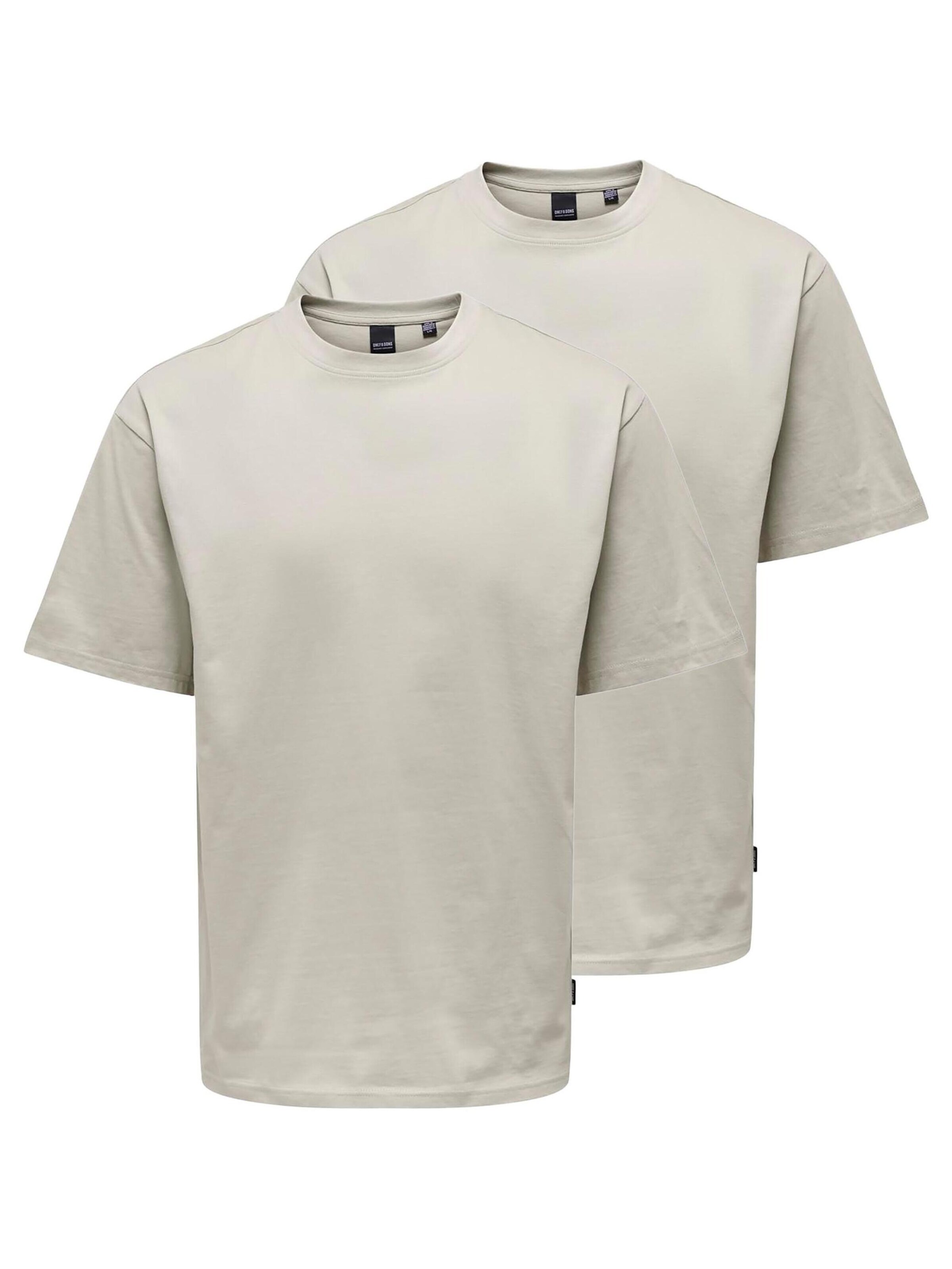 Only & Sons Shirt 'Onsfred' in Beige: voorkant