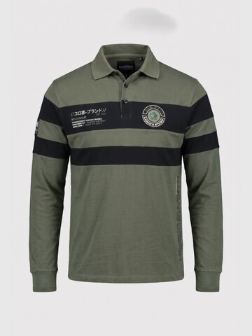 T-Shirt KOROSHI en vert : devant