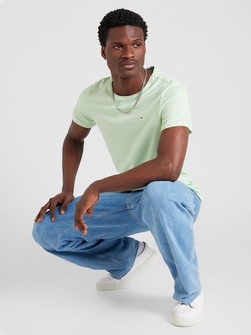 Tommy Jeans Shirt 'JASPE' in Groen