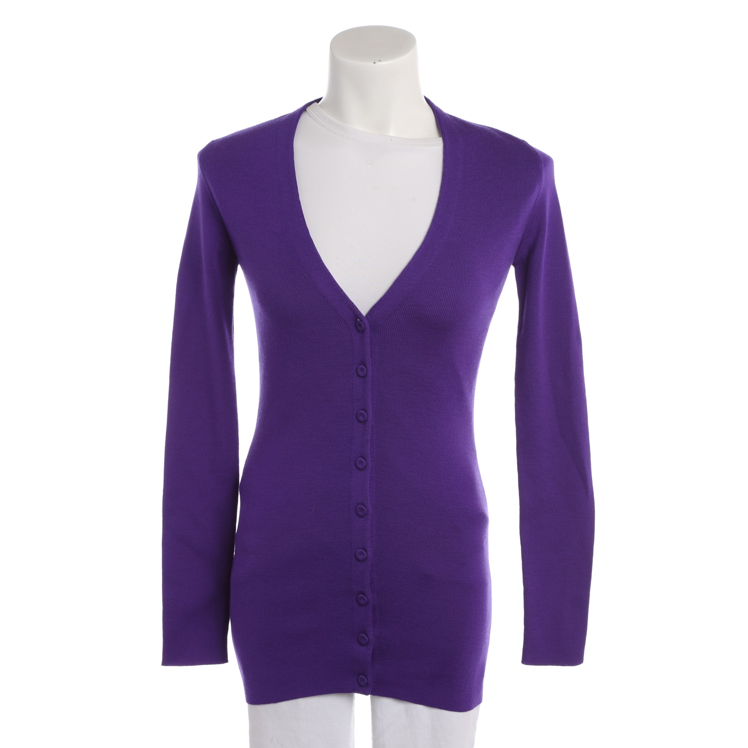 PRADA Pullover / Strickjacke in M in lila, Produktansicht