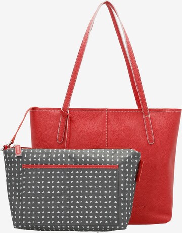 Picard Shopper 'Fjord' in Red: front