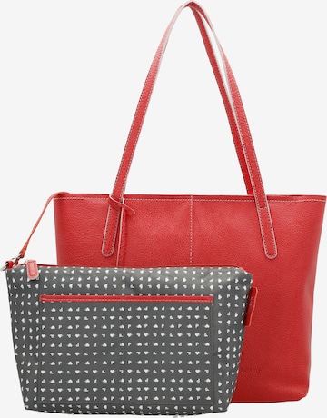 Picard Shopper 'Fjord' in Red: front