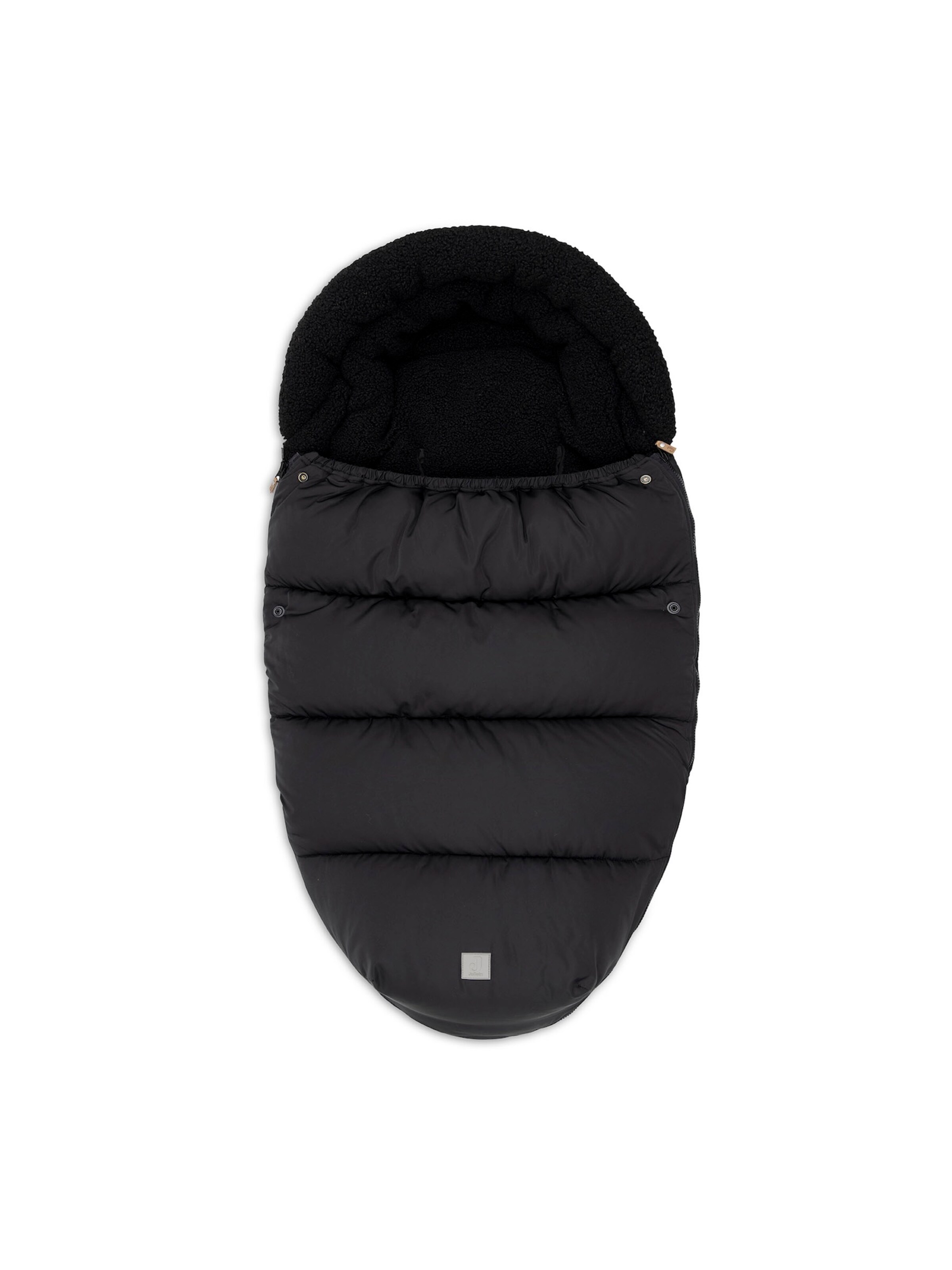 Jollein Schlafsack in Schwarz: Vorderseite