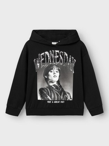 NAME IT Sweatshirt in Schwarz