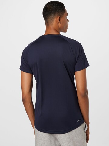 T-Shirt fonctionnel ADIDAS PERFORMANCE en bleu