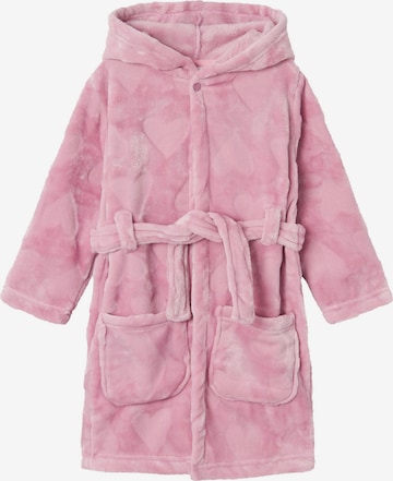 Accappatoio di NAME IT in rosa: frontale