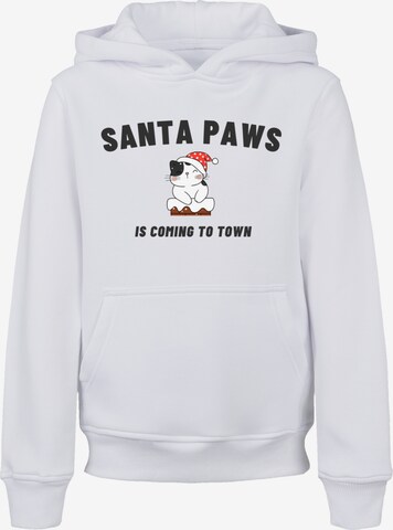 F4NT4STIC Sweatshirt ' Christmas ' in Wit: voorkant