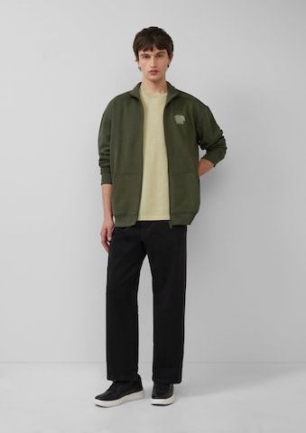 QS Zip-Up Hoodie in Green