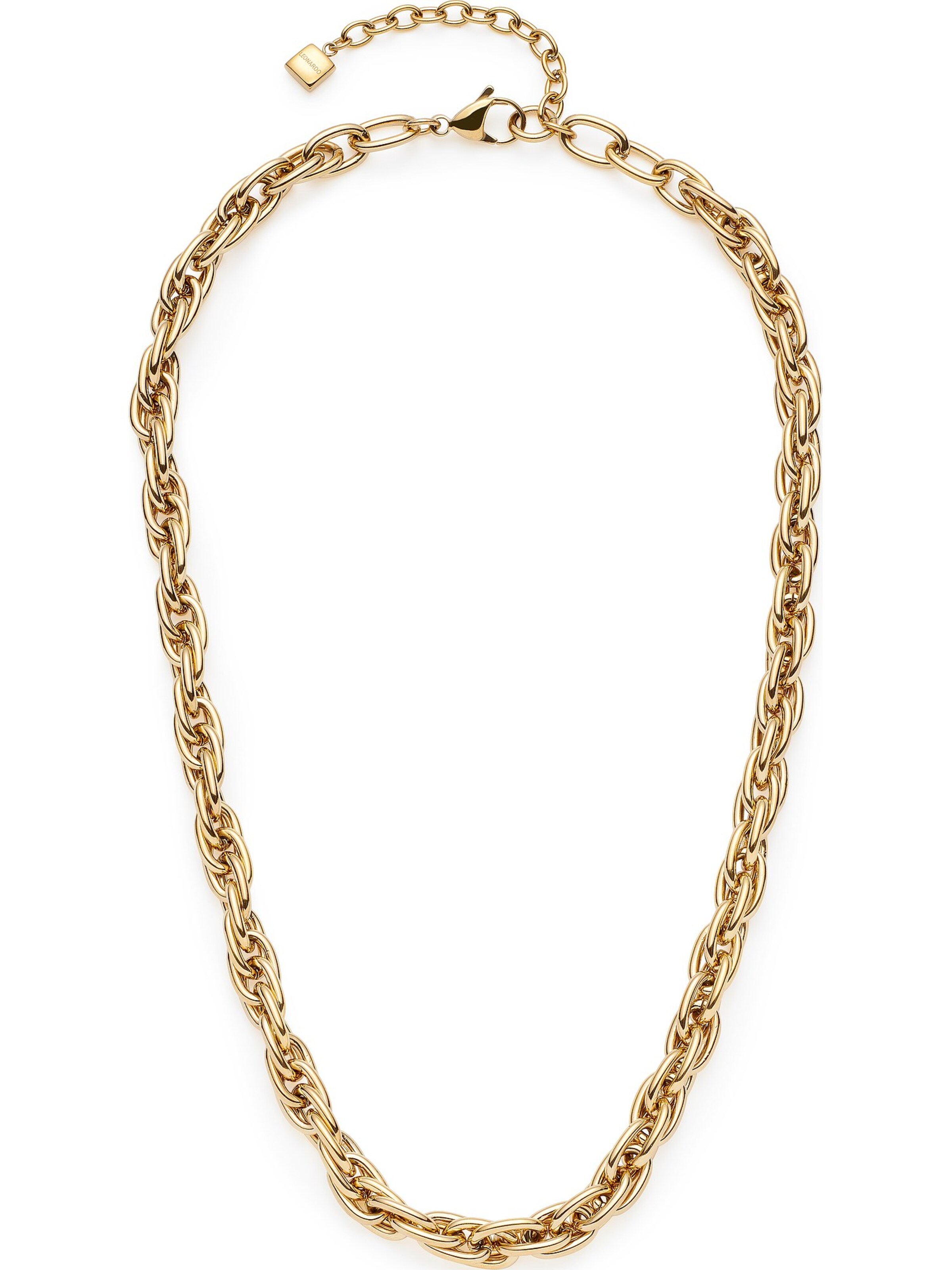 LEONARDO Kette in Gold: Vorderseite