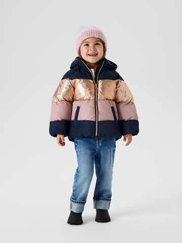 NAME IT Winter Jacket 'NMFMILLE' in Blue