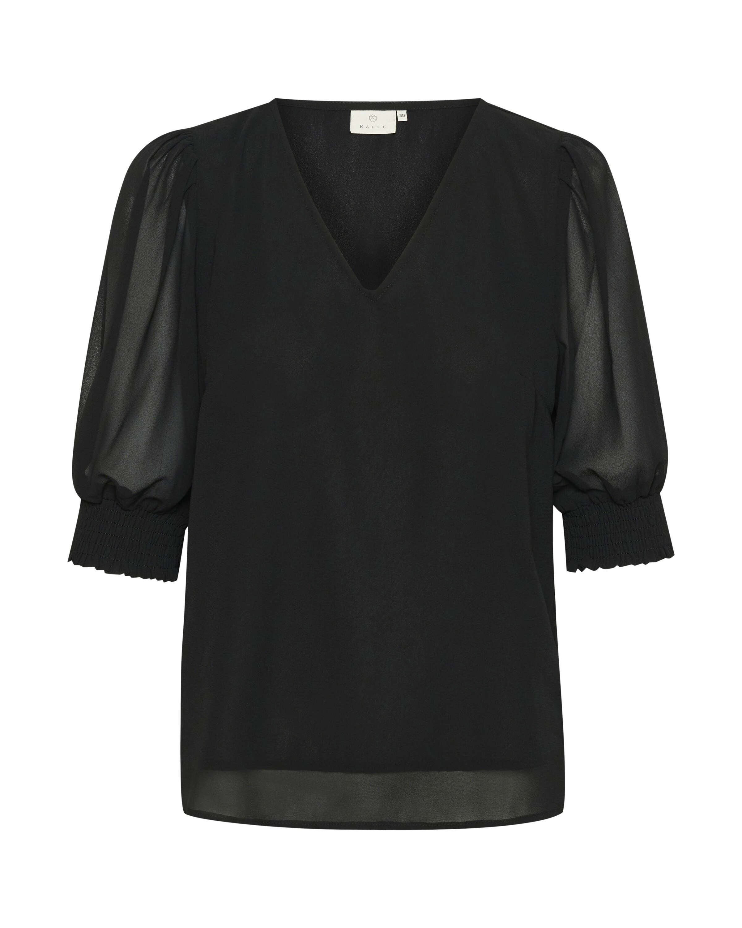 Kaffe Bluse 'vita' i sort: forside