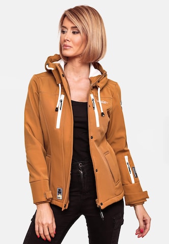 MARIKOO Performance Jacket 'Kleine Zicke' in Brown