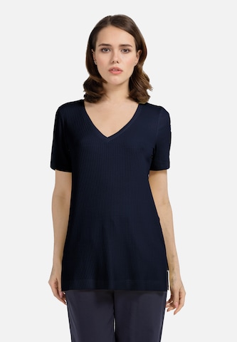 HELMIDGE Blouse in Blue: front