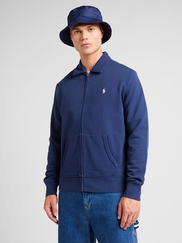 Veste de survêtement Polo Ralph Lauren en bleu : devant