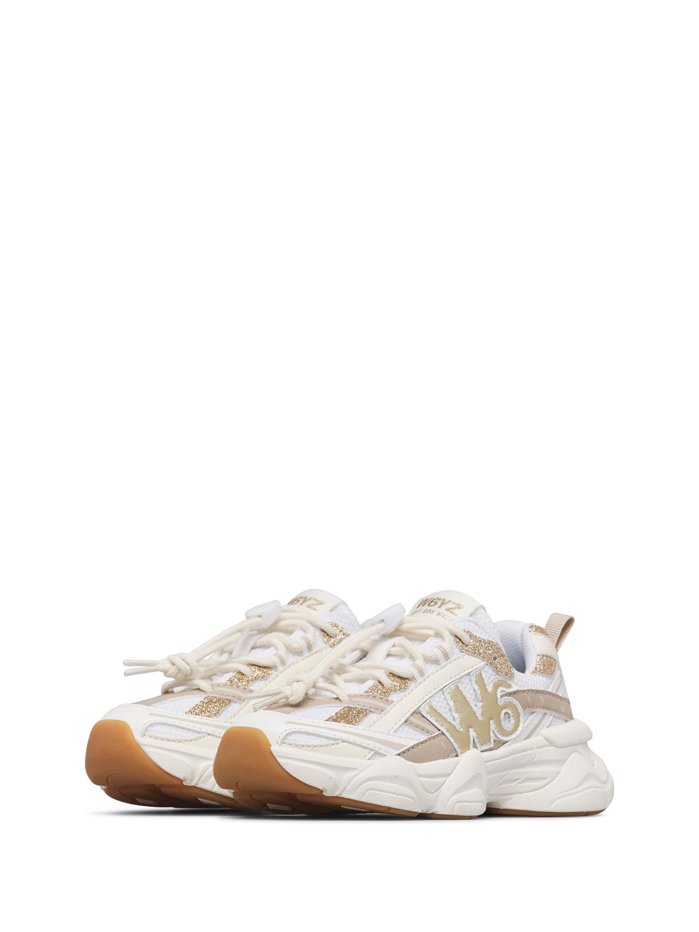 W6YZ Trainers 'LUCKY' in White