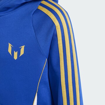 ADIDAS PERFORMANCE Athletic Sweatshirt 'Pitch 2 Street Messi' in Blue