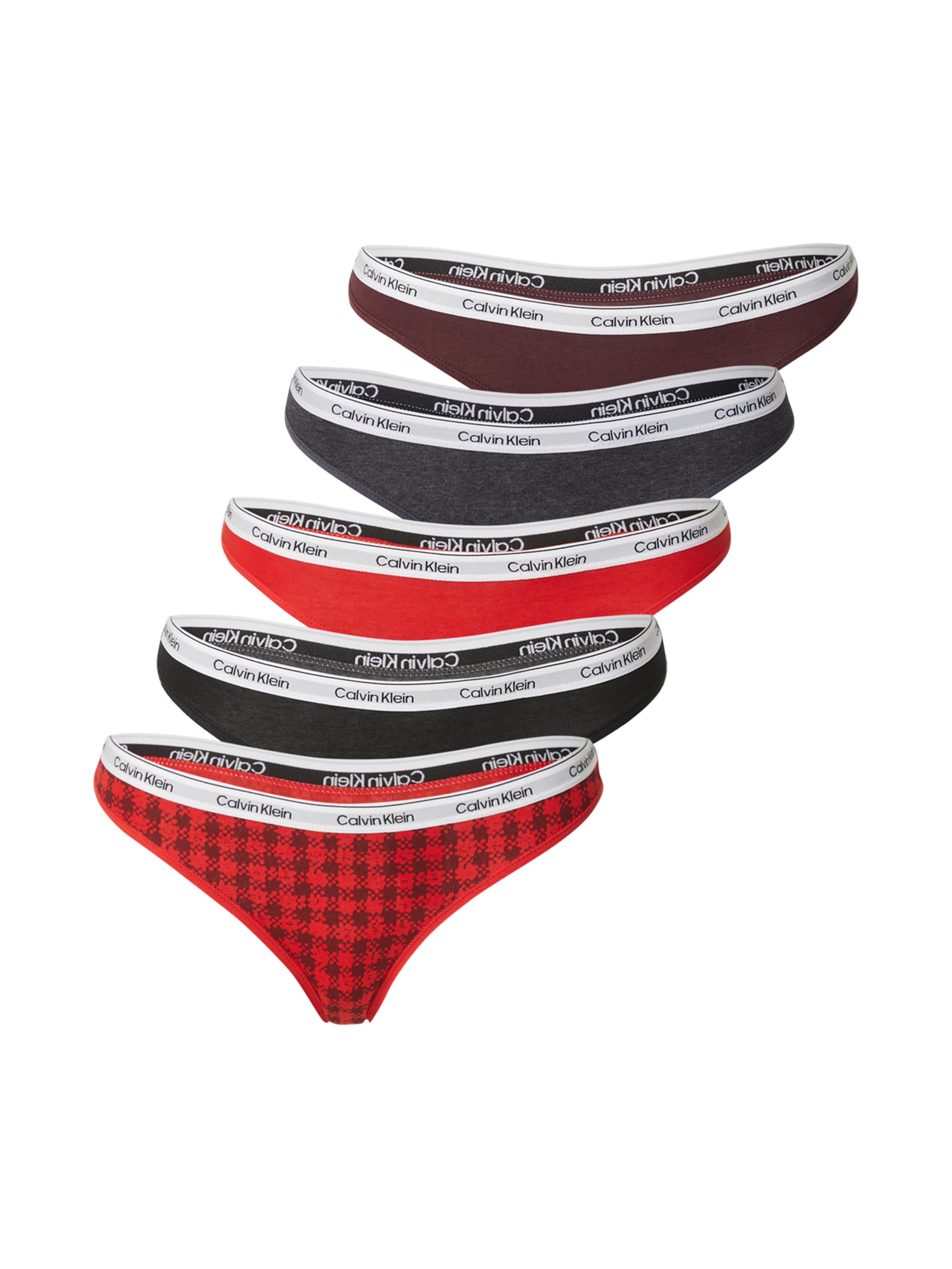 Calvin Klein Underwear Stringi w kolorze szary: przód