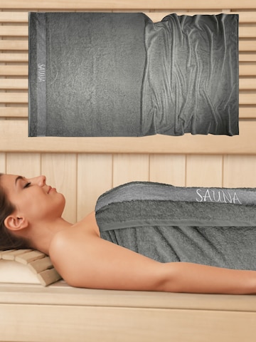 Lashuma Towel 'Lima' in Grey