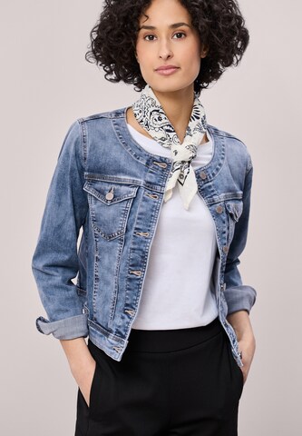 STREET ONE Jacke 'Roxana' in Blau: Vorderseite