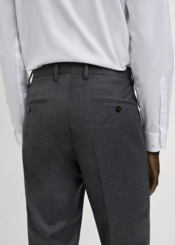 MANGO MAN Slimfit Hose 'Milan' in Grau