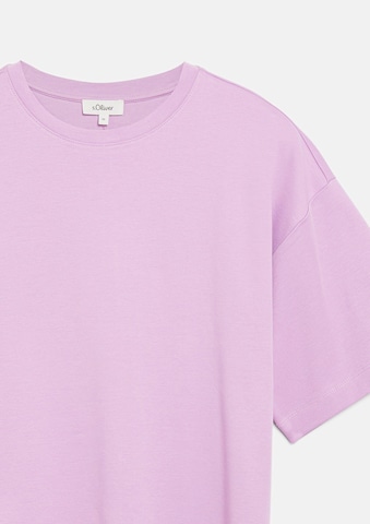 T-shirt s.Oliver en violet