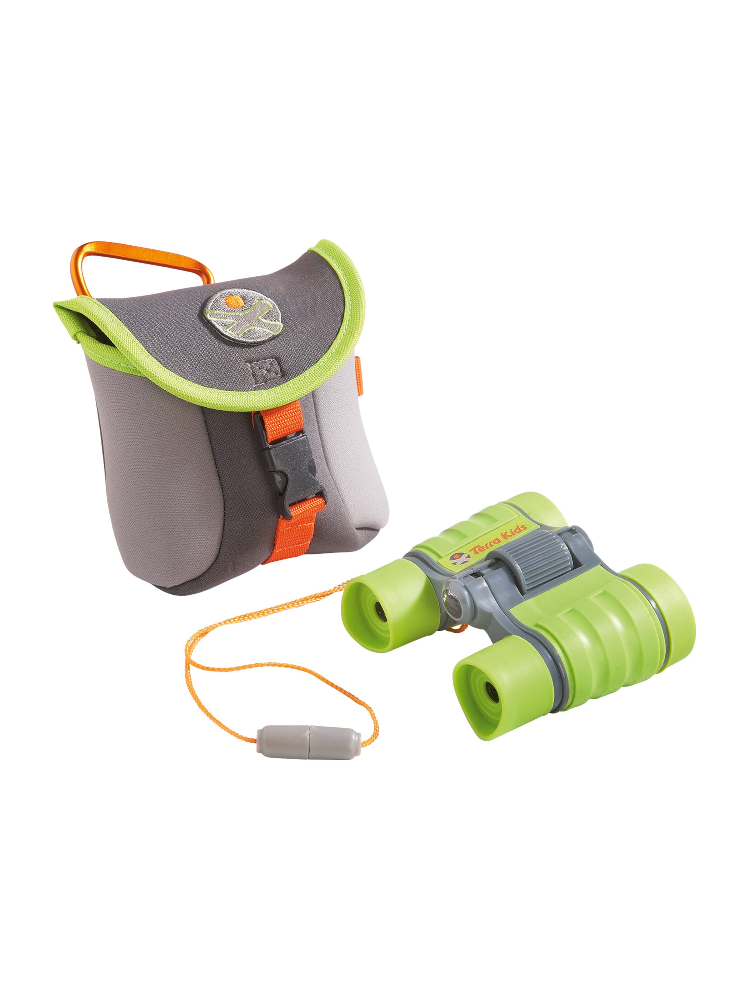 HABA Kinderfernglas ' Terra Kids Fernglas mit Tasche ' in Grün: Vorderseite