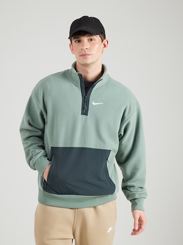 Nike Sportswear Svetr – zelená: přední strana