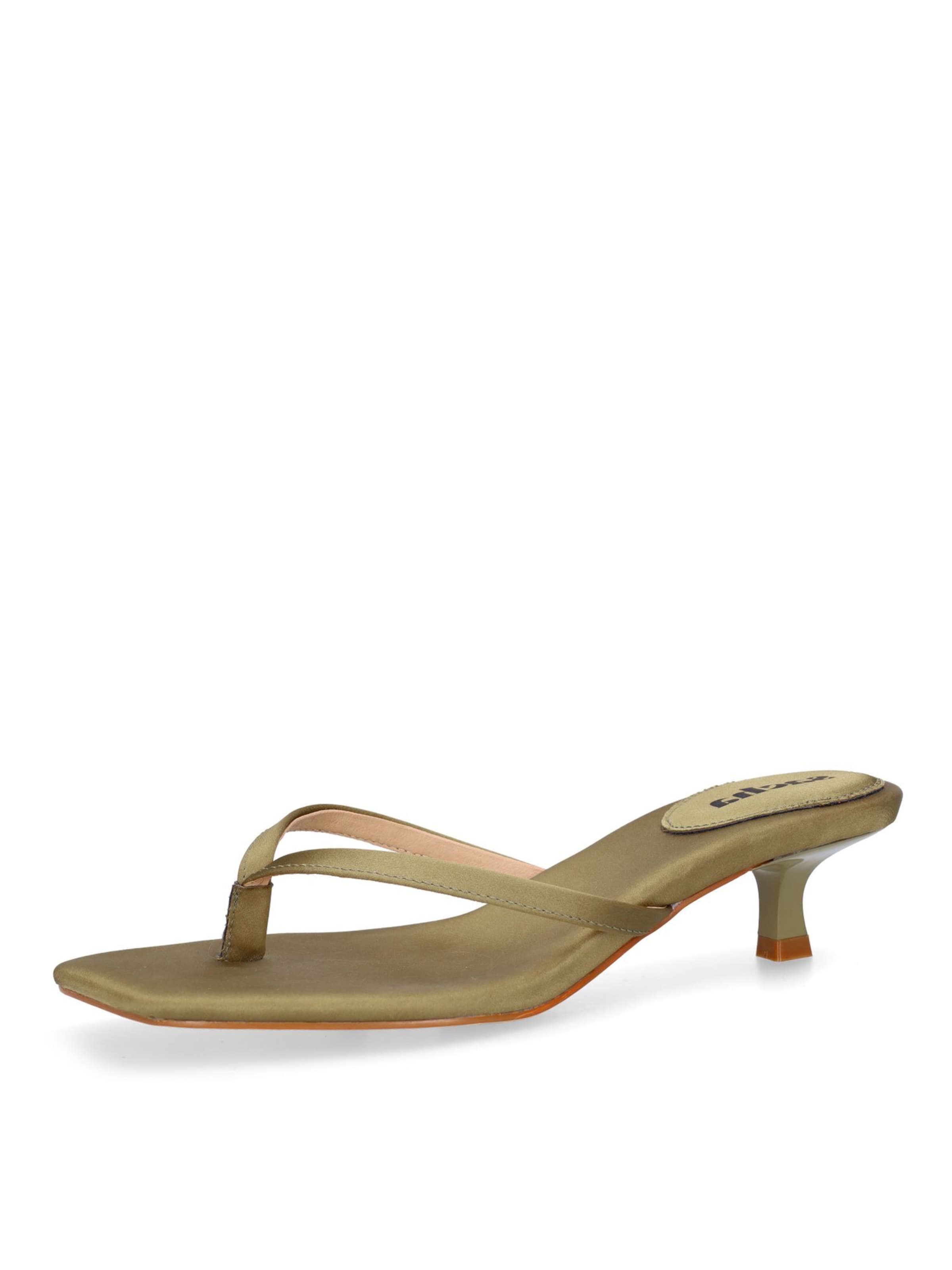 SACHA Mule en vert, Vue avec produit