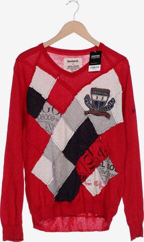 Desigual Sweater & Cardigan in XL in Red: front