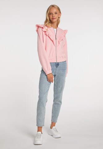 MYMO Sweat jacket in Pink