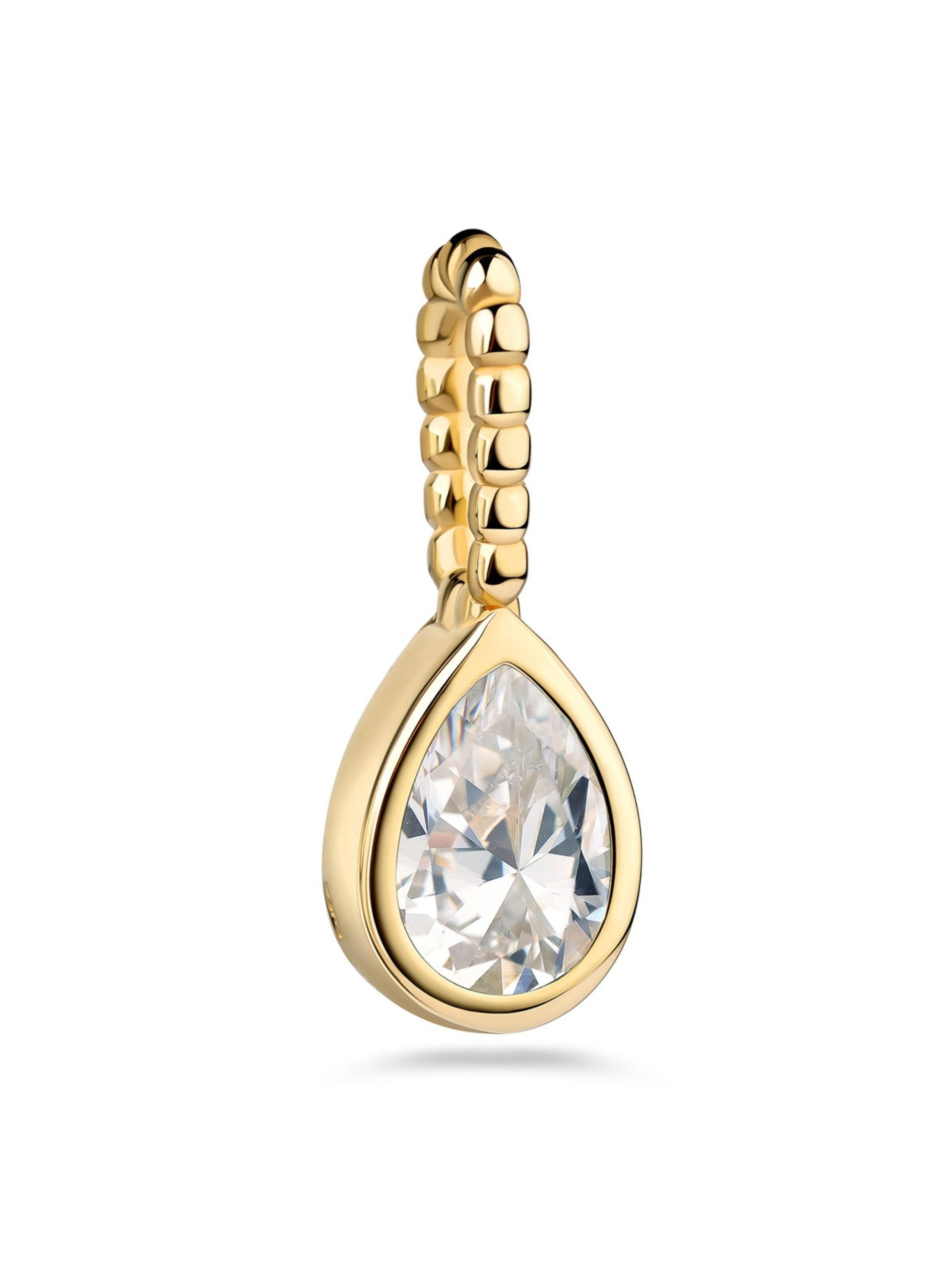 Kamiko Pendant 'DROP' in White: front