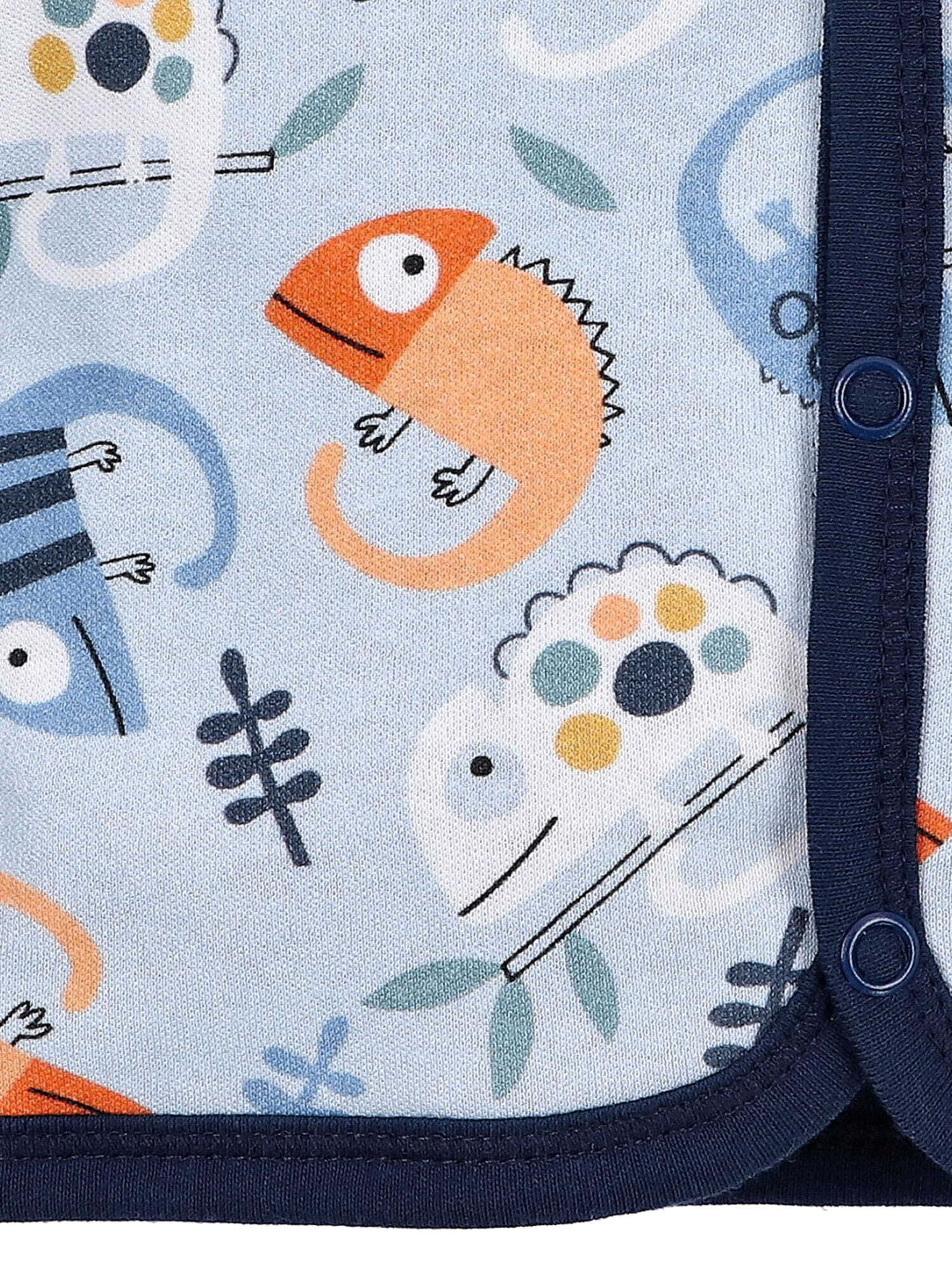 NINI Bodywarmer 'Chamäleon' in Blauw