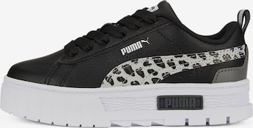 PUMA Sportschoen 'Mayze Wild' in Zwart: voorkant