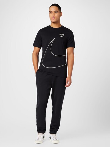 melns Nike Sportswear T-Krekls 'Big Swoosh'