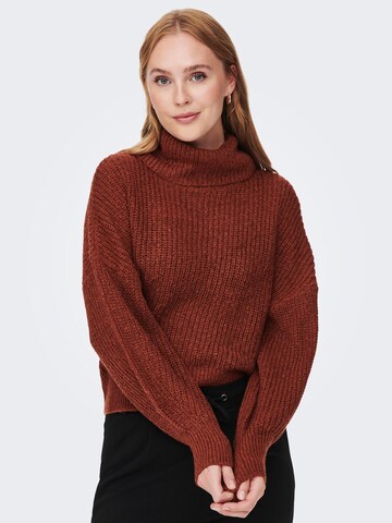 JDY Pullover 'Megan' in Braun