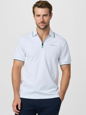 Hackett London Poloshirt 'City' in Weiß: Vorderseite