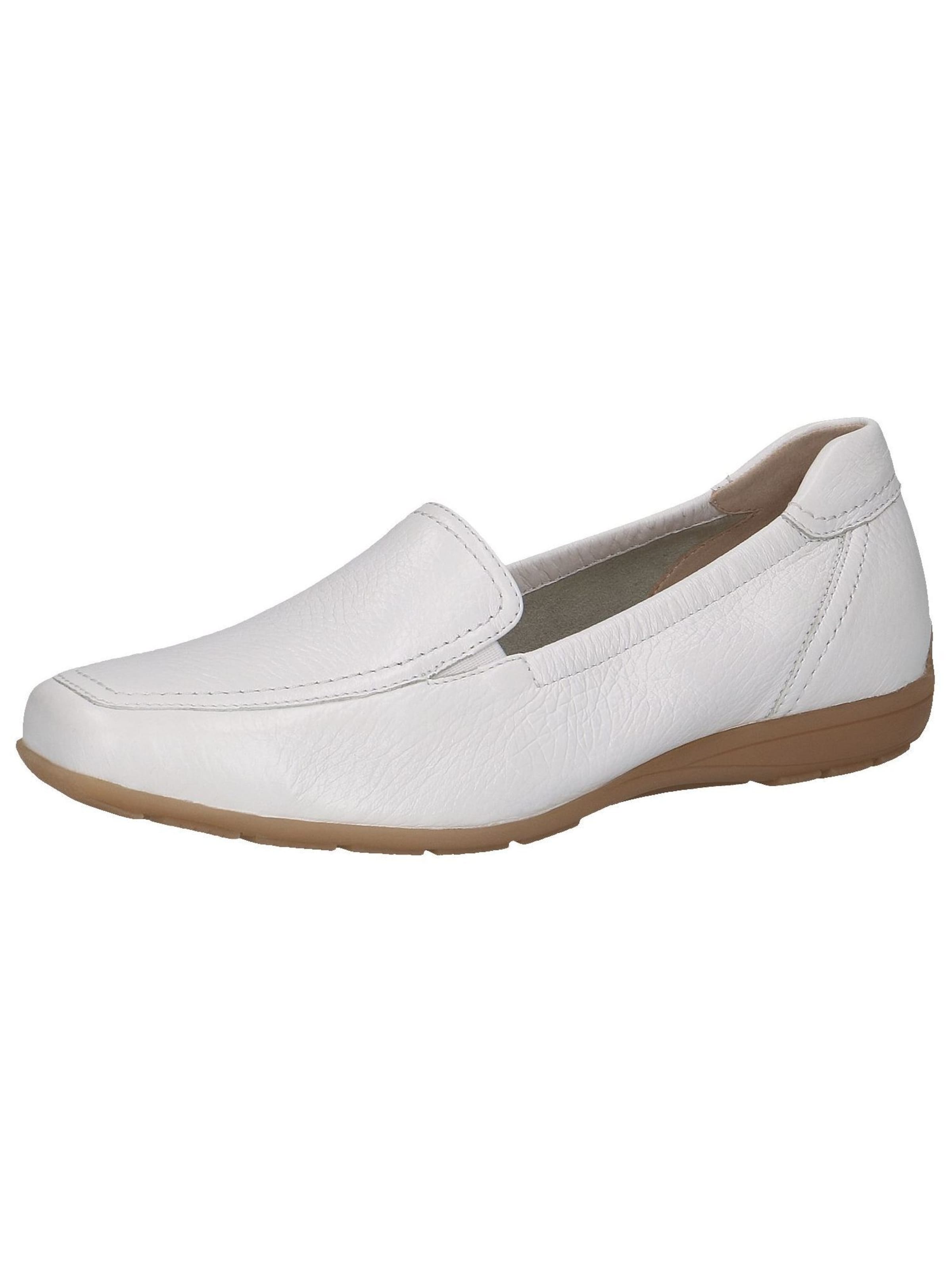Slipper di CAPRICE in bianco: frontale