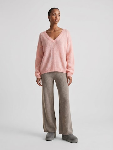 Pull-over oversize 'Silja' americandreams en orange
