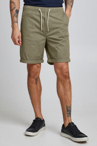 !Solid Regular Broek in Groen: voorkant