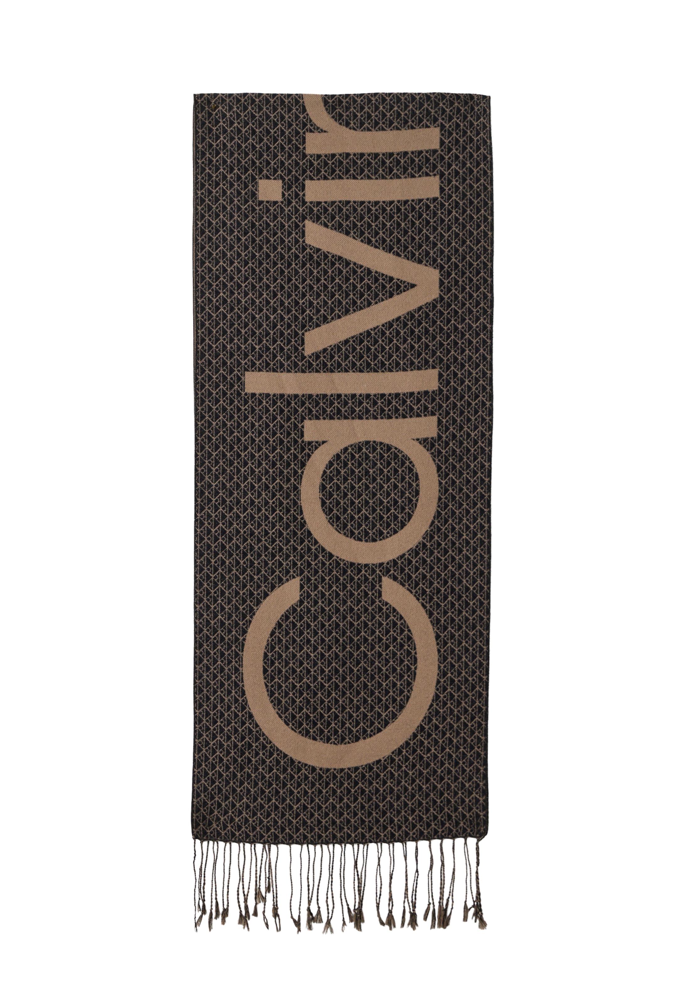 Sciarpa di Calvin Klein in nero: frontale