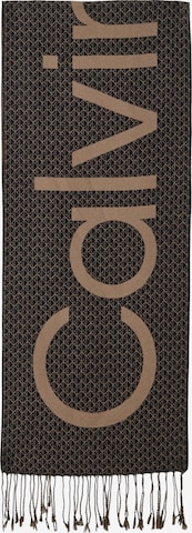 Calvin Klein Szalik w kolorze czarny: przód