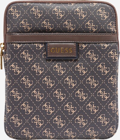 GUESS Torba za čez ramo | rjava barva, Prikaz izdelka