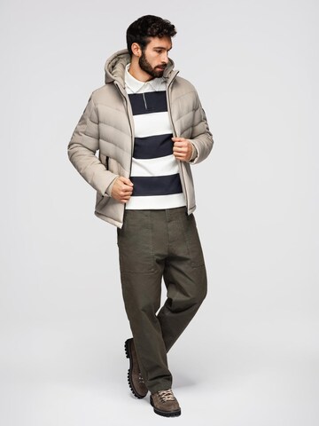 Ombre Weatherproof jacket in Beige