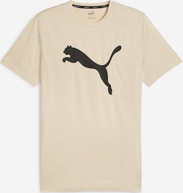 PUMA - Camiseta funcional 'Train Fav' en beige: frente