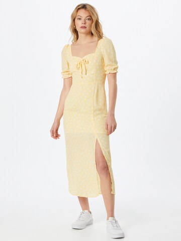 The Frolic Summer dress in Yellow: front