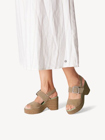 Sandales Tamaris en beige